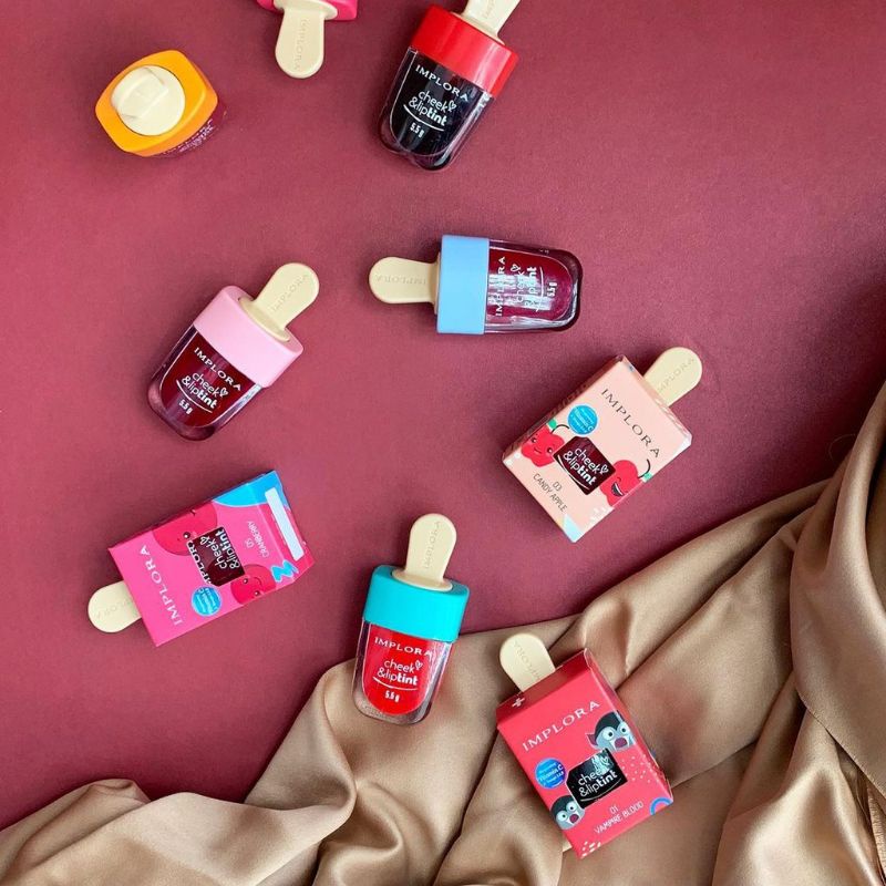 Implora cheek and LipTint / Liptint Implora / LipTint ice cream