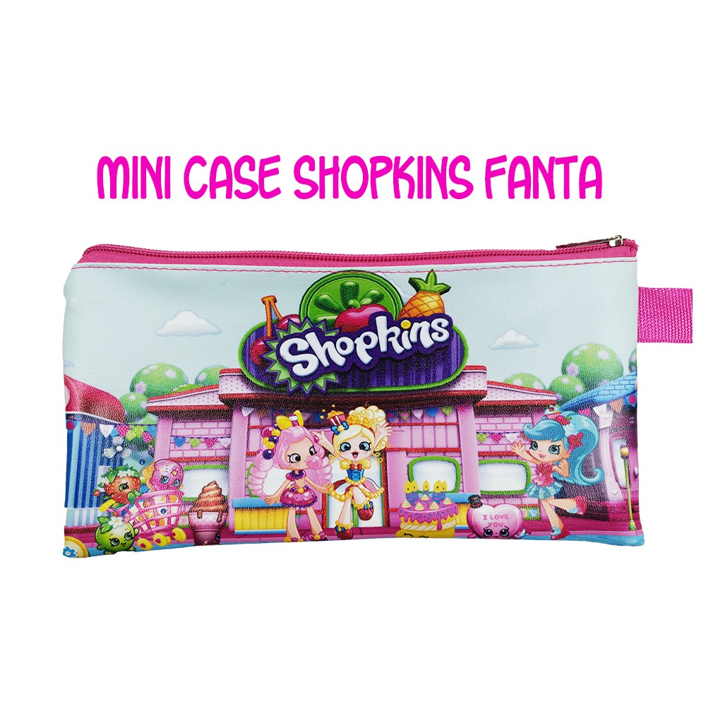 

Mini Case Shopkins Stationary Organizer Pencil Case Tempat Pensil Travelling Organizer