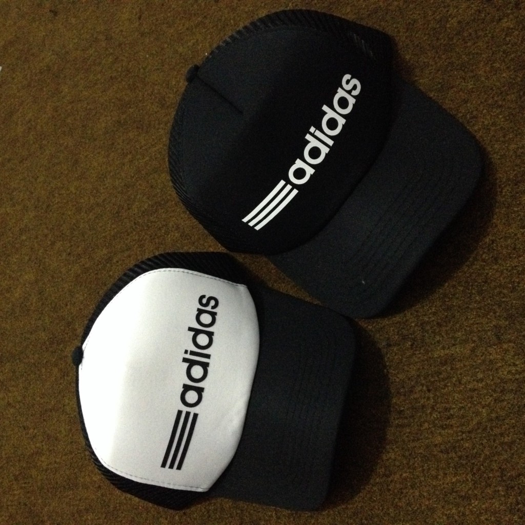 Topi Trucker Kaos Distro Adidas