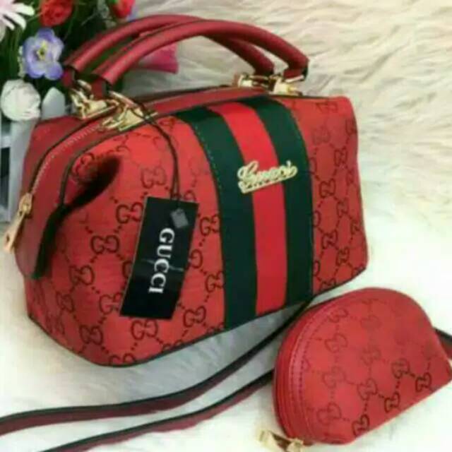 Tas gucci Tas Batam Hand bag Tas Import murah wanita Tas Ransel TAS SELEMPANG Tas RANSEL 3IN1 IN 1