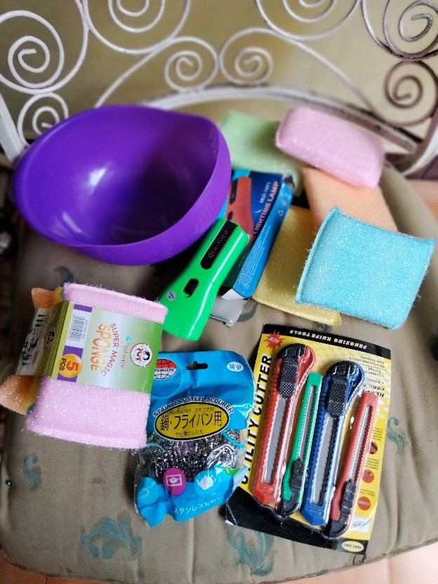 Bola Baja 30 G / Bola Kawat Sikat Serat Baja Cuci Piring / Scourer