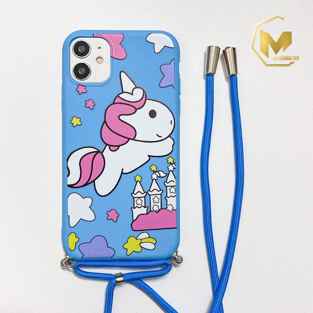 SS153 case Slingcase Lanyard UNICORN Oppo F1s A59 A3s A5s A7 A11k A12 A5 A9 A31 A8 2020 MA747