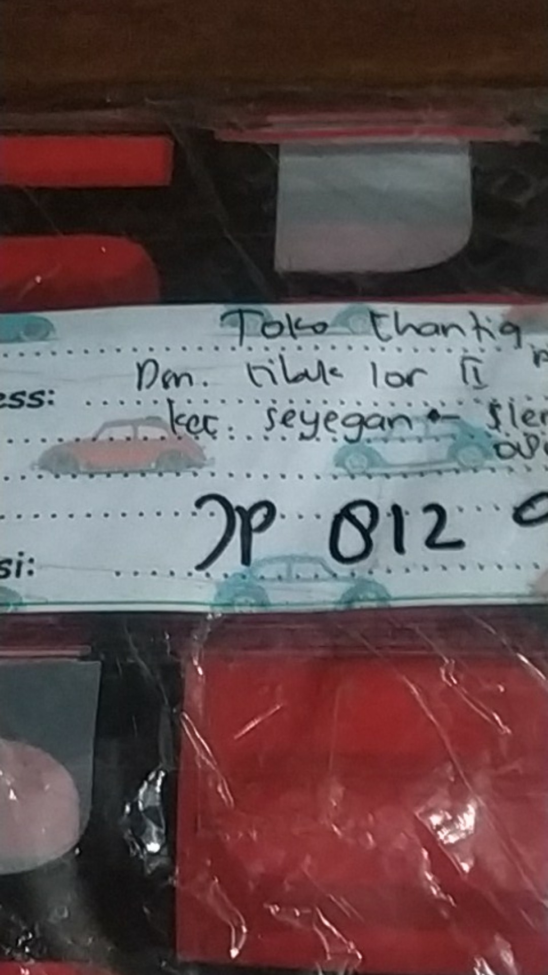 Promo Isi 100 Lembar - Kantong Plastik Motif Kresek 35×45 Cm - Plastik Packing Online Shop - Kresek