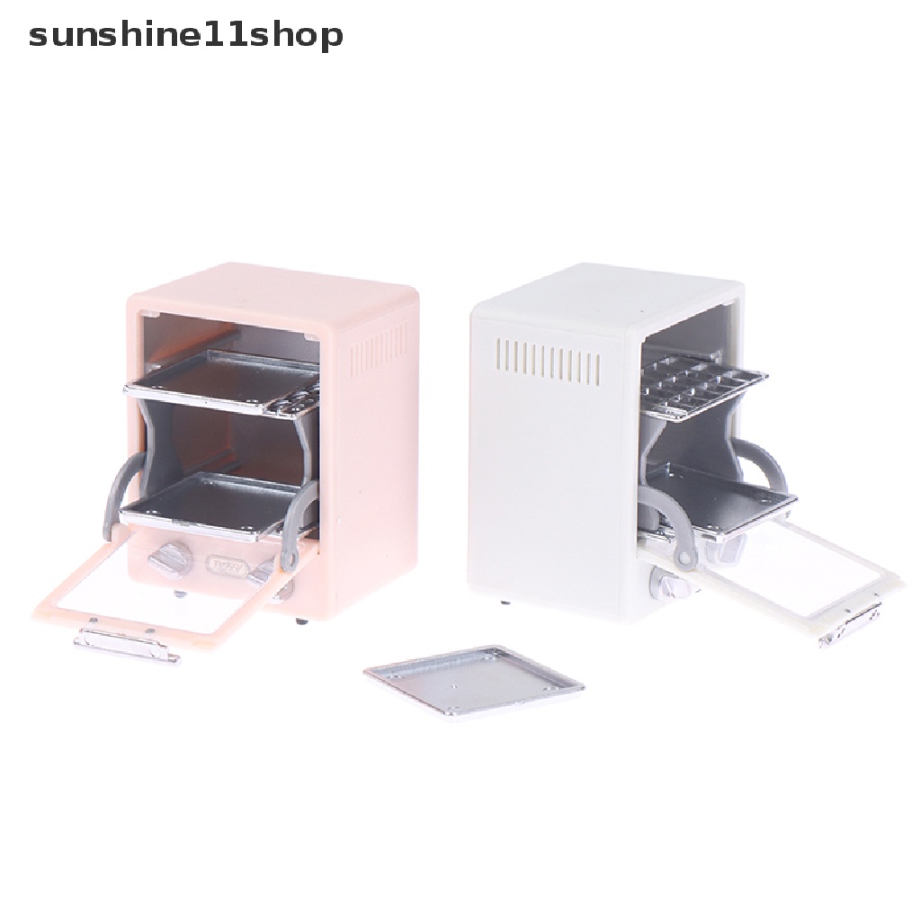 Sho Mainan Miniatur Microwave / Oven Vertikal Skala 1: 12 Untuk Dekorasi Rumah Boneka