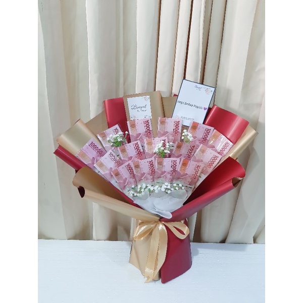 Katalog Pecahan 100rb Money Bouquet