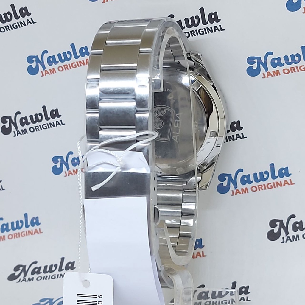 Alba Automatic AL4333X1 Blue Dial 20 Bar - Jam Tangan Pria AL4333