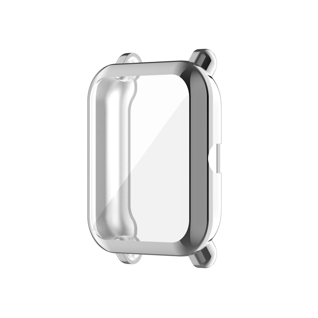 Case For Huami Amazfit Bip U / Bip U Pro / Bip S / Bip S Lite / Bip 1S / Bip Lite Watch TPU Electroplated Metallic Lustre Full Coverage Shock-Proof Protective Case For Xiaomi Amazfit Bip Lite 1S U pro