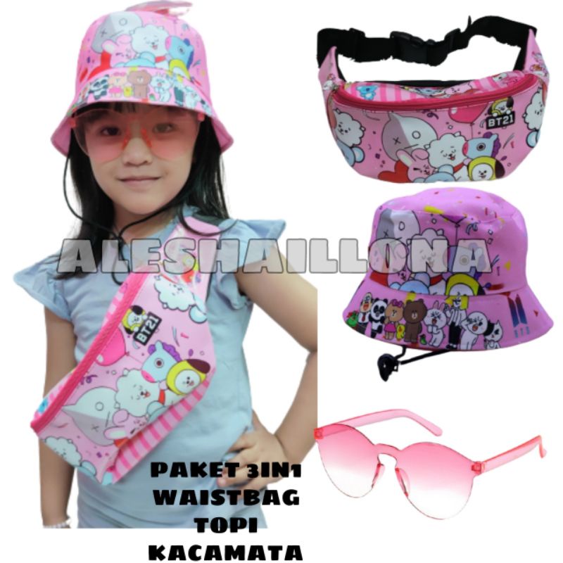 0Tas SLempang waistbag anak BT