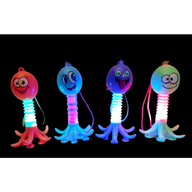 Mainan Anak Pop Toobs Gurita/Pop Toobs Octopus/Pop Tubes/ Tempelan Gurita/ Tentakel SNI