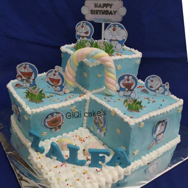 Kue ultah karakter Doraemon | Shopee Indonesia