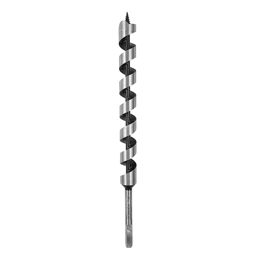 8-Inch x Auger Bor Bit untuk Kayu, Hex Shank 3/8-Inch, Kapal Auger Bor Panjang Bit untuk Kayu Lembut dan Keras, Plastik, Drywall dan Komposit...