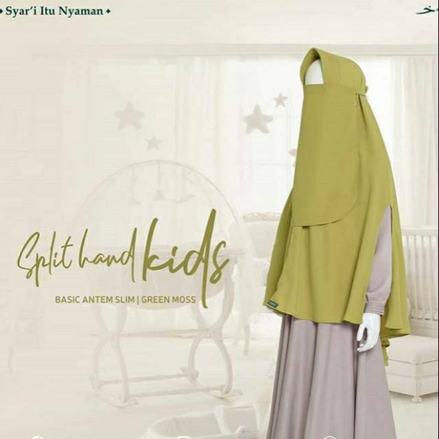 BAS Split Hand Kids Khadijah Indonesia