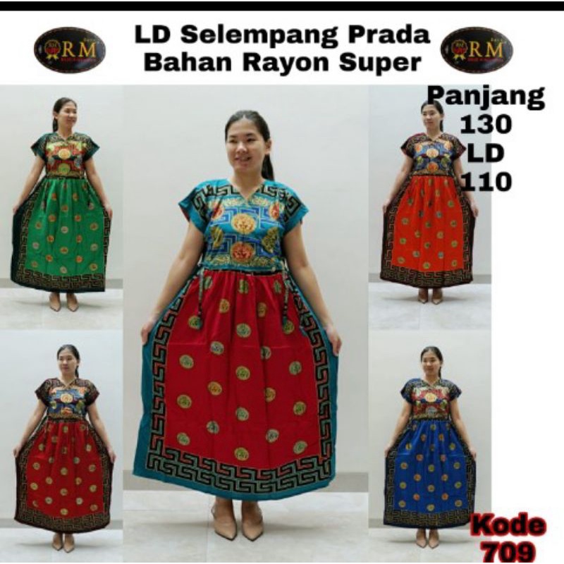 daster panjang prada RM original//Long dress daster prada RM slempang