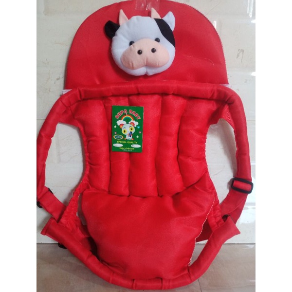 Gendongan bayi depan boneka SAPI