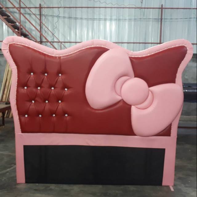 Set Divan Headboard Springbed 6kaki Hello Kitty Jumbo Shopee Indonesia