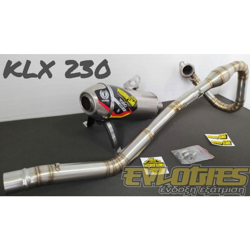 Knalpot Kawasaki KLX230 KLX 230 Norifumi Torc Bore Up