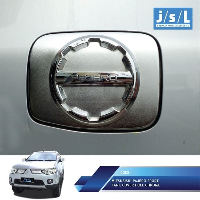 Tank Cover Sporty Chrome Pajero Sport