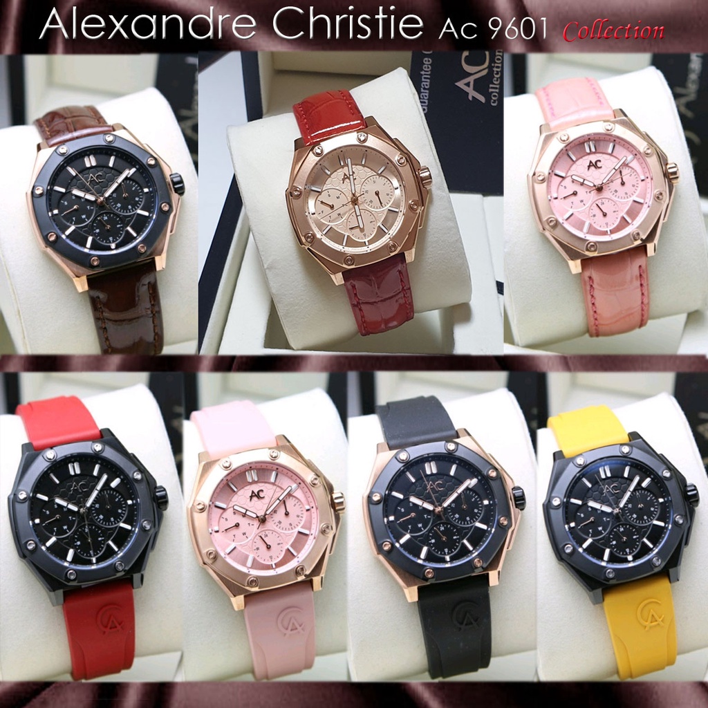 Alexandre Christie Ac 9601 Ac Collection Jam Tangan Wanita Original