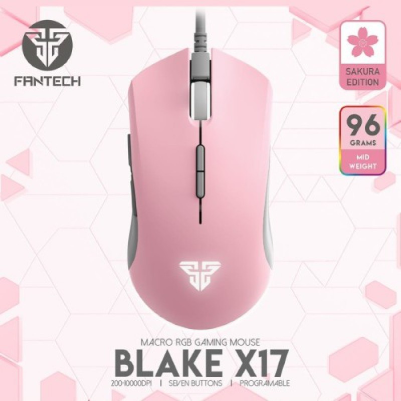 Mouse Fantech BLAKE X17 PINK