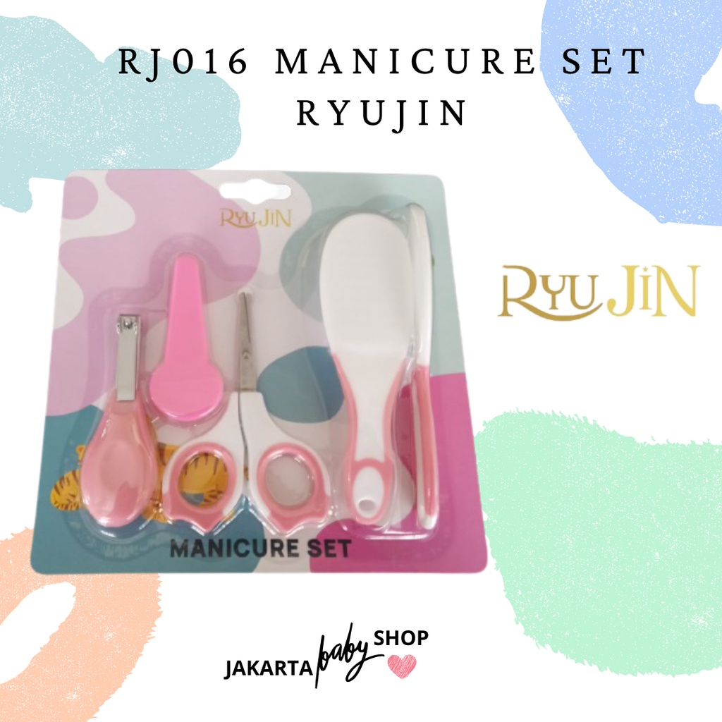 RJ016 GUNTING KUKU SET/MANICURE SET RYUJIN 661103