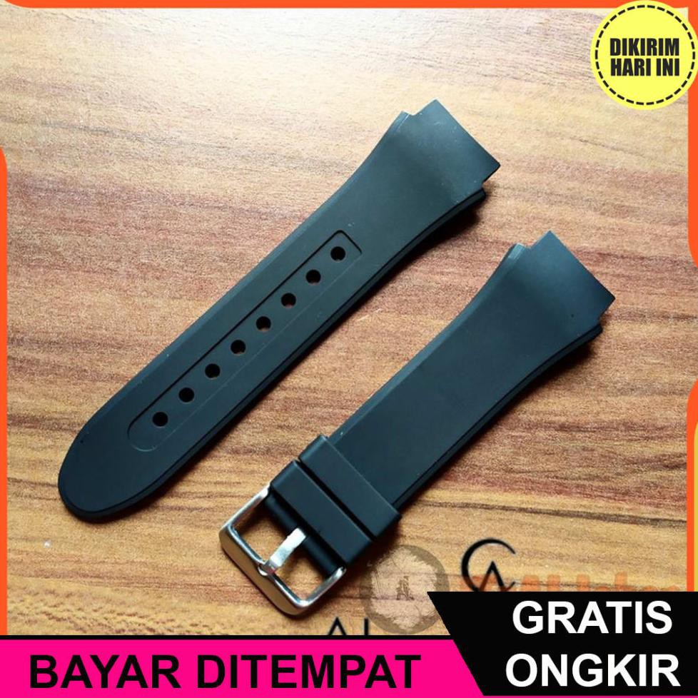 (BAYAR DITEMPAT) OE4679 TALI JAM TANGAN ALEXANDRE CHRISTIE 6206 RUBBER STRAP TALI JAM AC 6206 MF