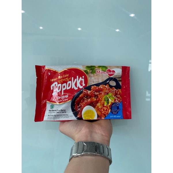 

TOPOKKI ORIGINAL KOREAN RICE CAKE Mamasuka - Topoki Tteokbokki 134g