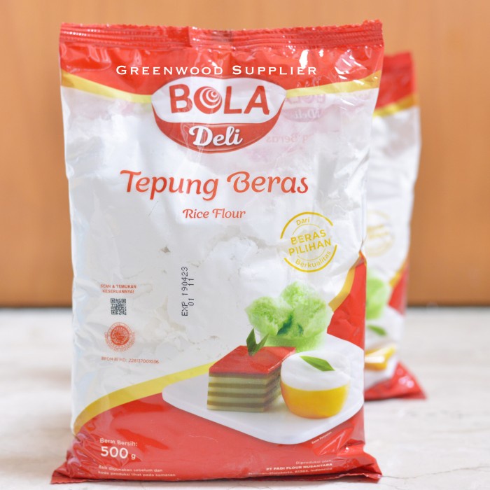 

Ketan-Beras-Tepung- Bola Deli Tepung Beras - 500G High Quality -Tepung-Beras-Ketan.