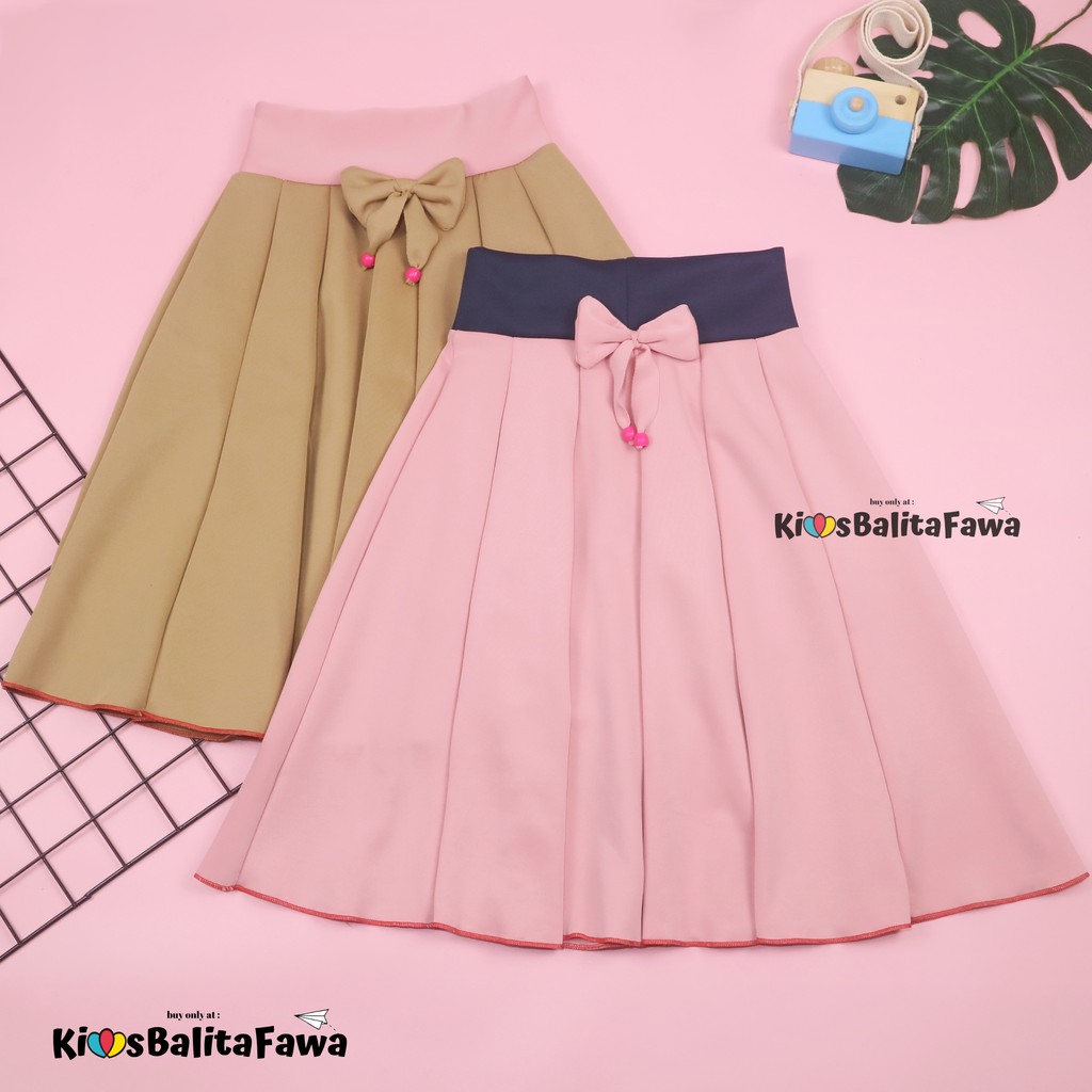 POLOS Rok Pita Bianca uk 2-10 Tahun / Rok Anak Perempuan Cewek Murah Skirt Bawahan Pendek Adem