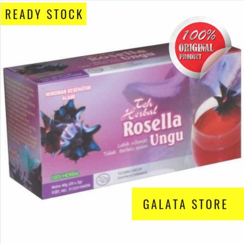 

Teh Herbal Celup Rosella Ungu Tazakka Rosella Ungu