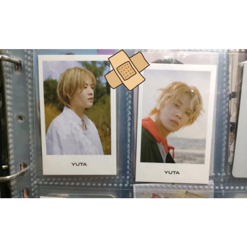 polaroid NCT yuta from home & jaemin work it