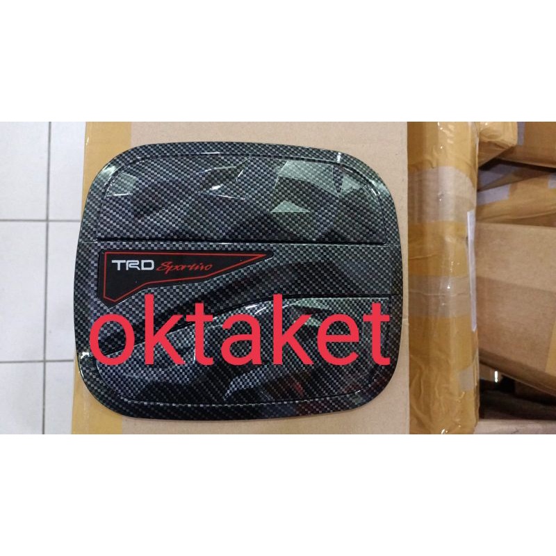 tank cover all new Fortuner all new Hilux trd sportivo carbon