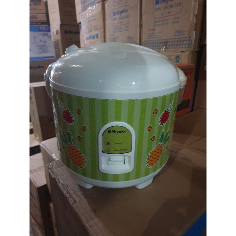 Magic Com Rice cooker Miyako 3in1 1,8L MCM 528 - MCM528  penanak nasi 1,8 Liter