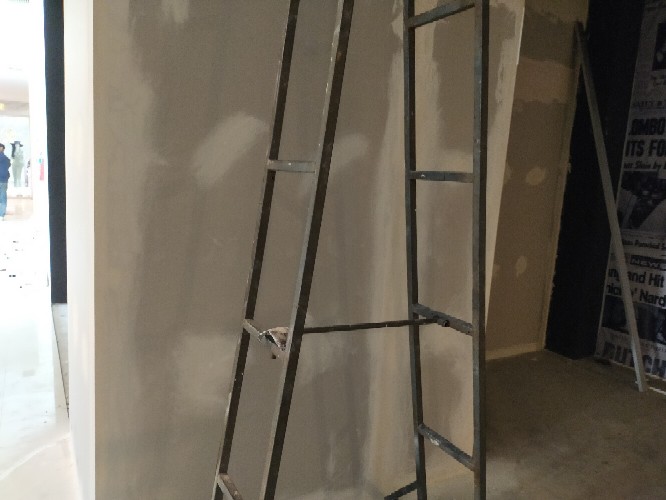 Hanger Kayu Palang Jepit Besi Isi 6 Pcs / Gantungan Baju Palang Jepit