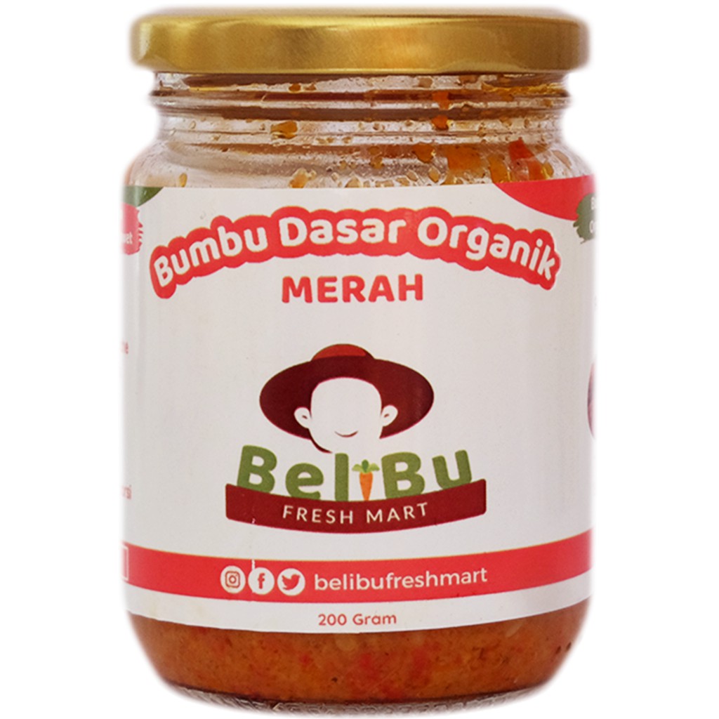 

Bumbu Dasar Merah Organik 200 gr - BeliBu Fresh Mart