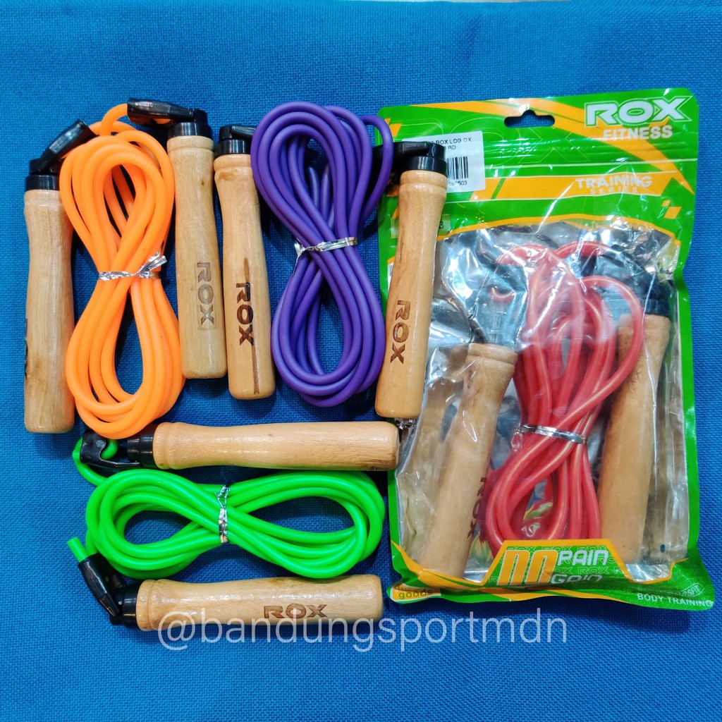 Skipping Rox Kayu Log Lompat Tali / Loncat RXF 923 Jump Jumping Rope