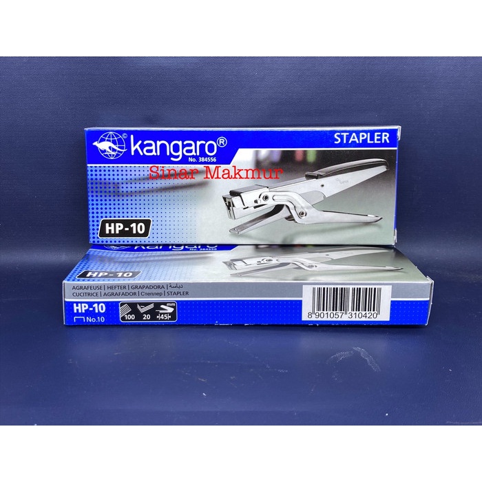 

Hawtho | Stapler / Staples Kangaro HP-10 - Hitam Murah Baru