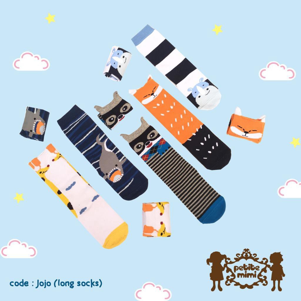 KAO15 KAOS KAKI PETITE MIMI SHORT SOCK 5IN1 / KAOS KAKI ANAK