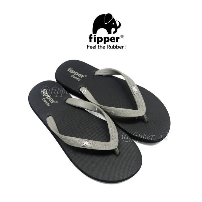 Sandal Fipper Comfy Original for Man/Unisex - Black/Green(Schist)
