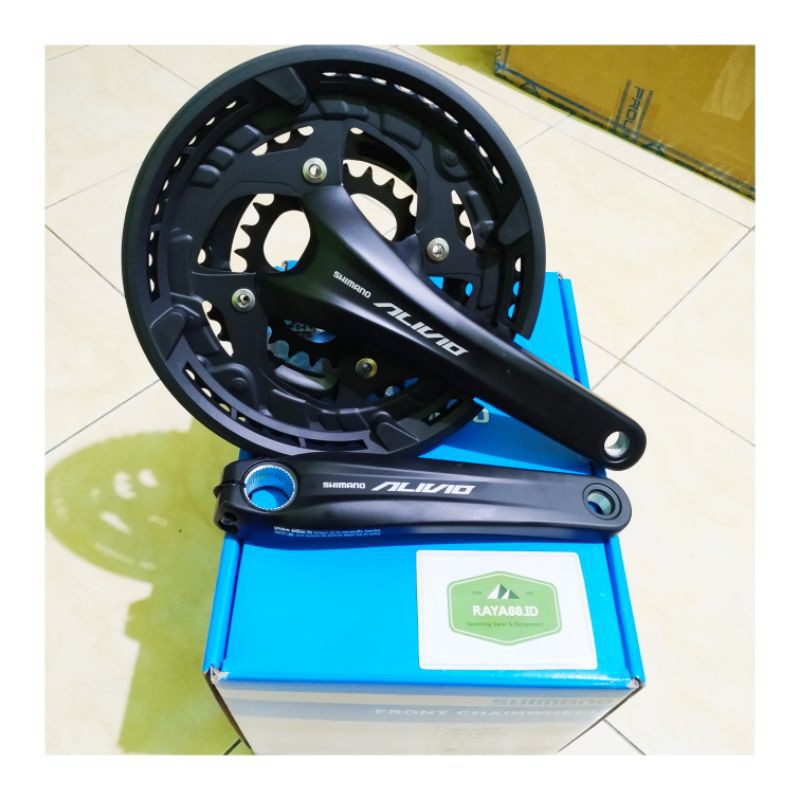 RAYA88 SHIMANO CRANKSET MTB ALIVIO T4060 3 x 9 Speed 48-36-26T 170mm