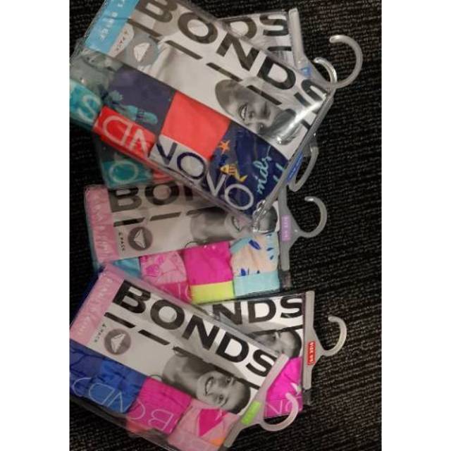 Celana dalam anak underwear Bonds Girls bikini and bonds boys brief