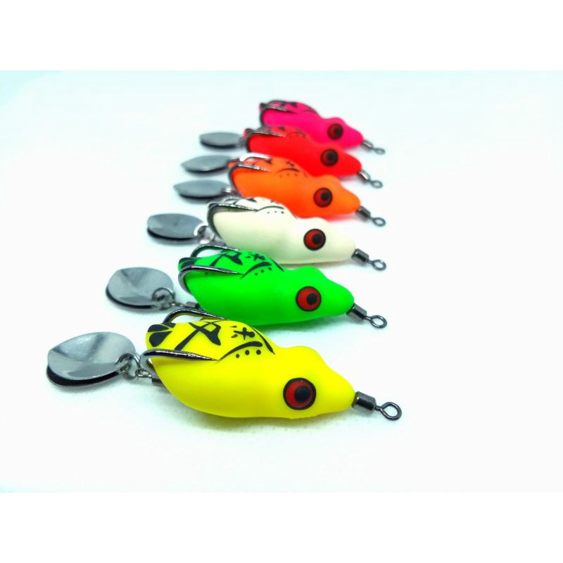 soft frog bebek 3,5cm. Double Bladd