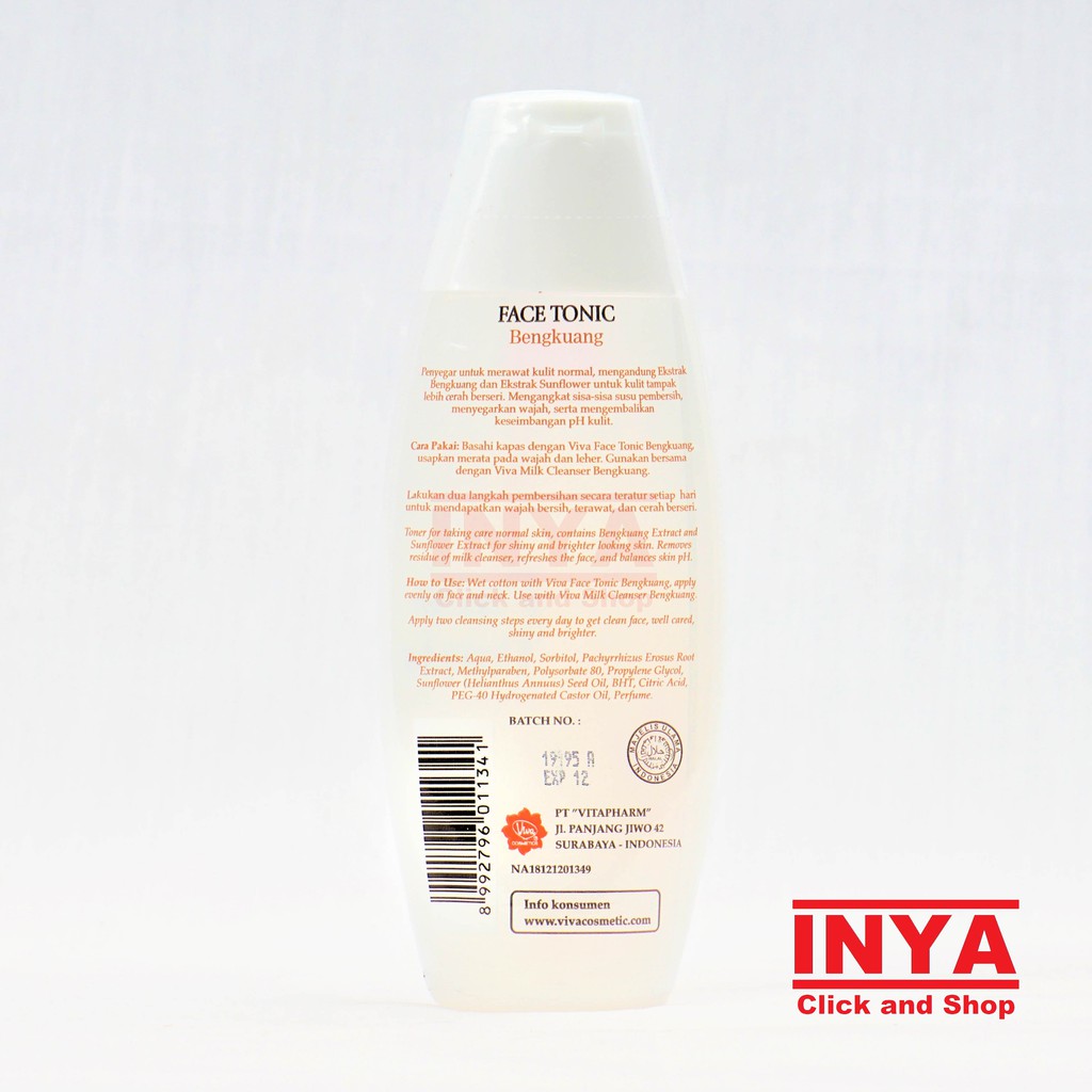 VIVA FACE TONIC BENGKUANG 100ml - Toner Wajah