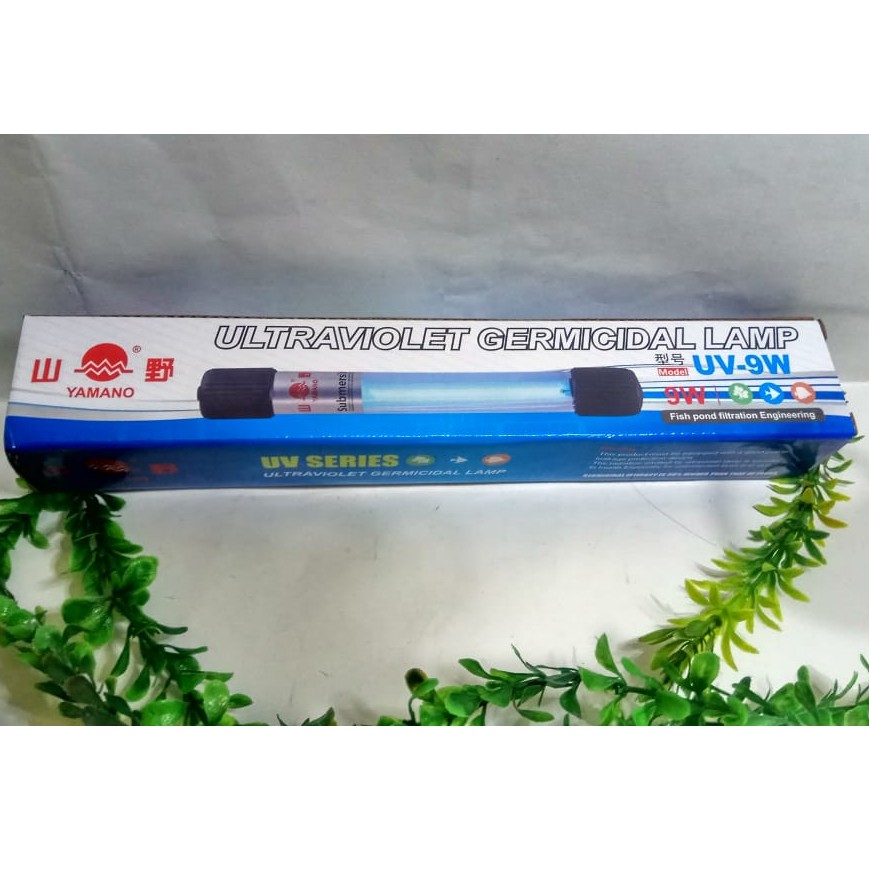 YAMANO UV 9 watt LAMPU UV AQUARIUM LAMPU ULTRAVIOLET AQUARIUM LAMP UV 9WATT