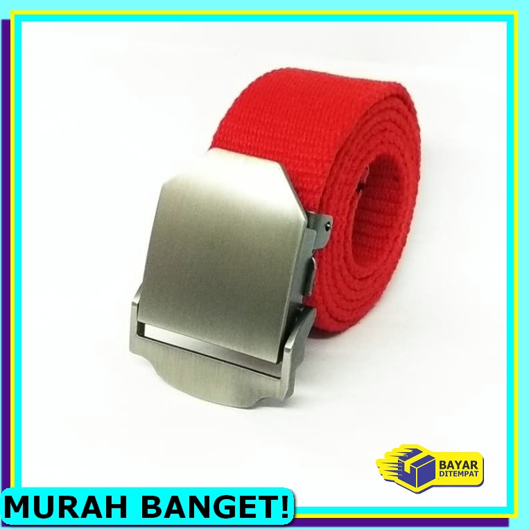 Tali Pinggang Gesper Sabuk Pria Model Cantol Kulit Asli RF110 Ikat Pinggang Pria Big Size 200 Cm P