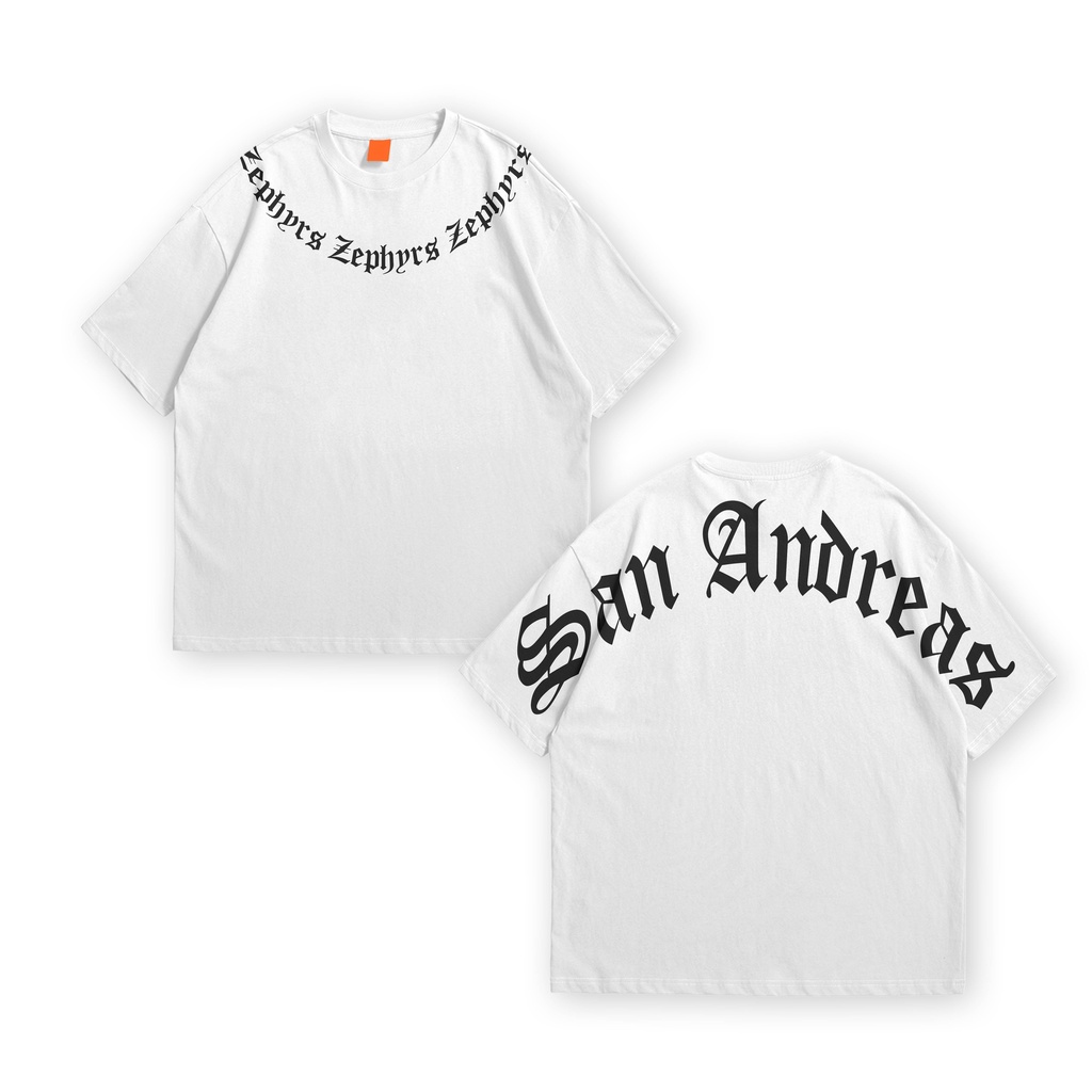 KAOS OVERSIZE SAN ANDREAS WHITE SERIES