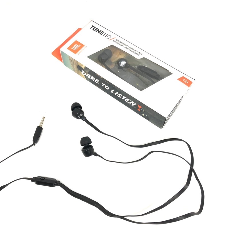 HANDSFREE JB T110 EARPHONE HEADSET JB T110 PUREBASS