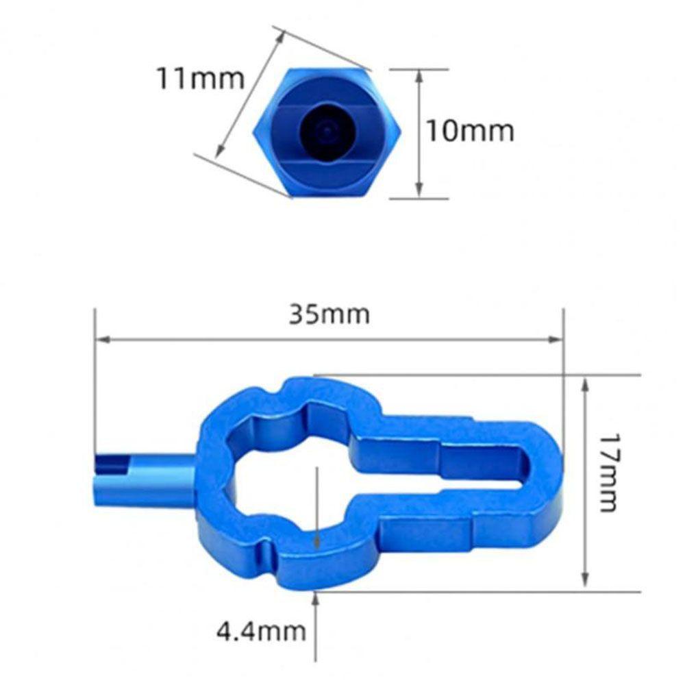 Lanfy Valve Core Remover Sepeda Gunung Multifungsi Sepeda Valve Core Bike Washers Waterproof American French Valve Gas Valves Tools