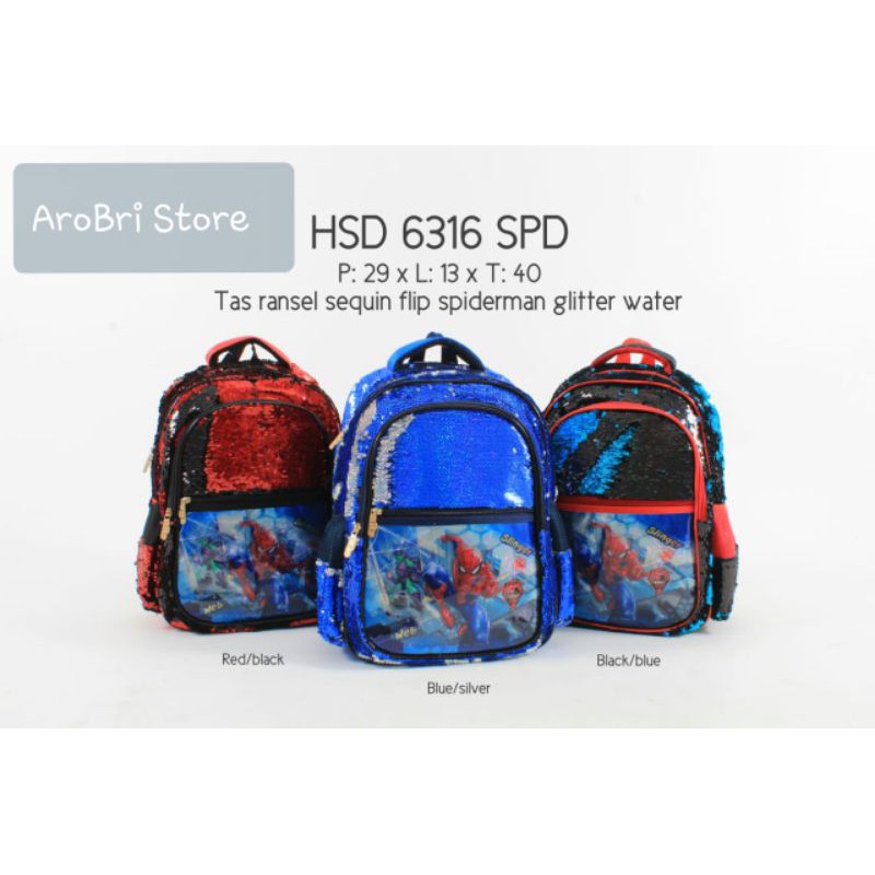 Tas ransel anak sequin HSD 6316