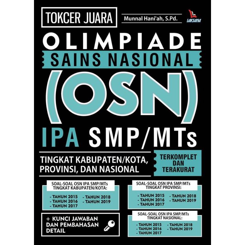 Buku Juara Olimpiade Sains Nasional Osn Ipa Smp Mts Shopee Indonesia