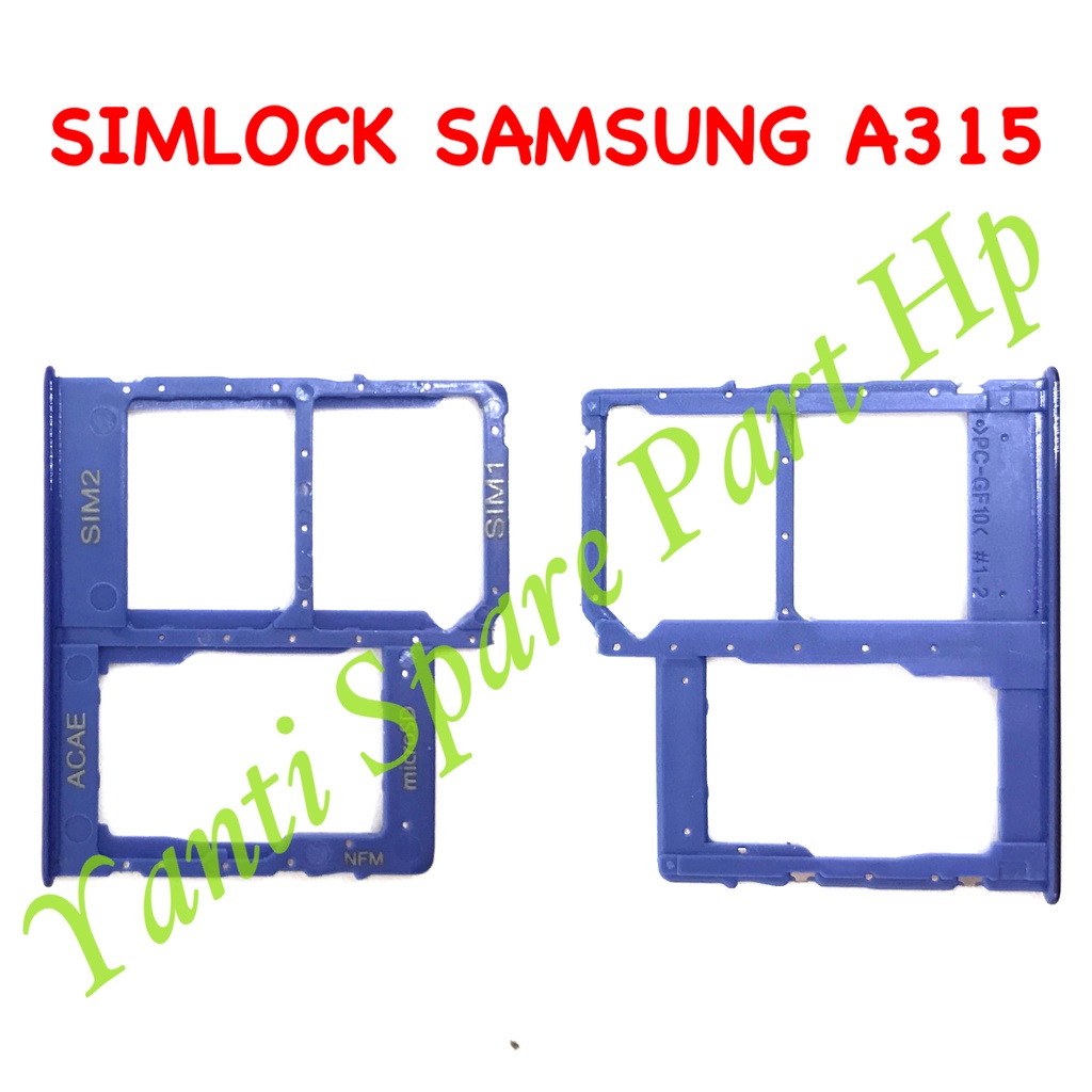 Simtray Sim Lock Samsung A31 A315 Original Terlaris New